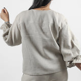RILEY LINEN BLOUSE